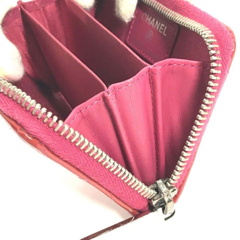 CHANEL Pink Logo Wallet - Picture 14 of 15